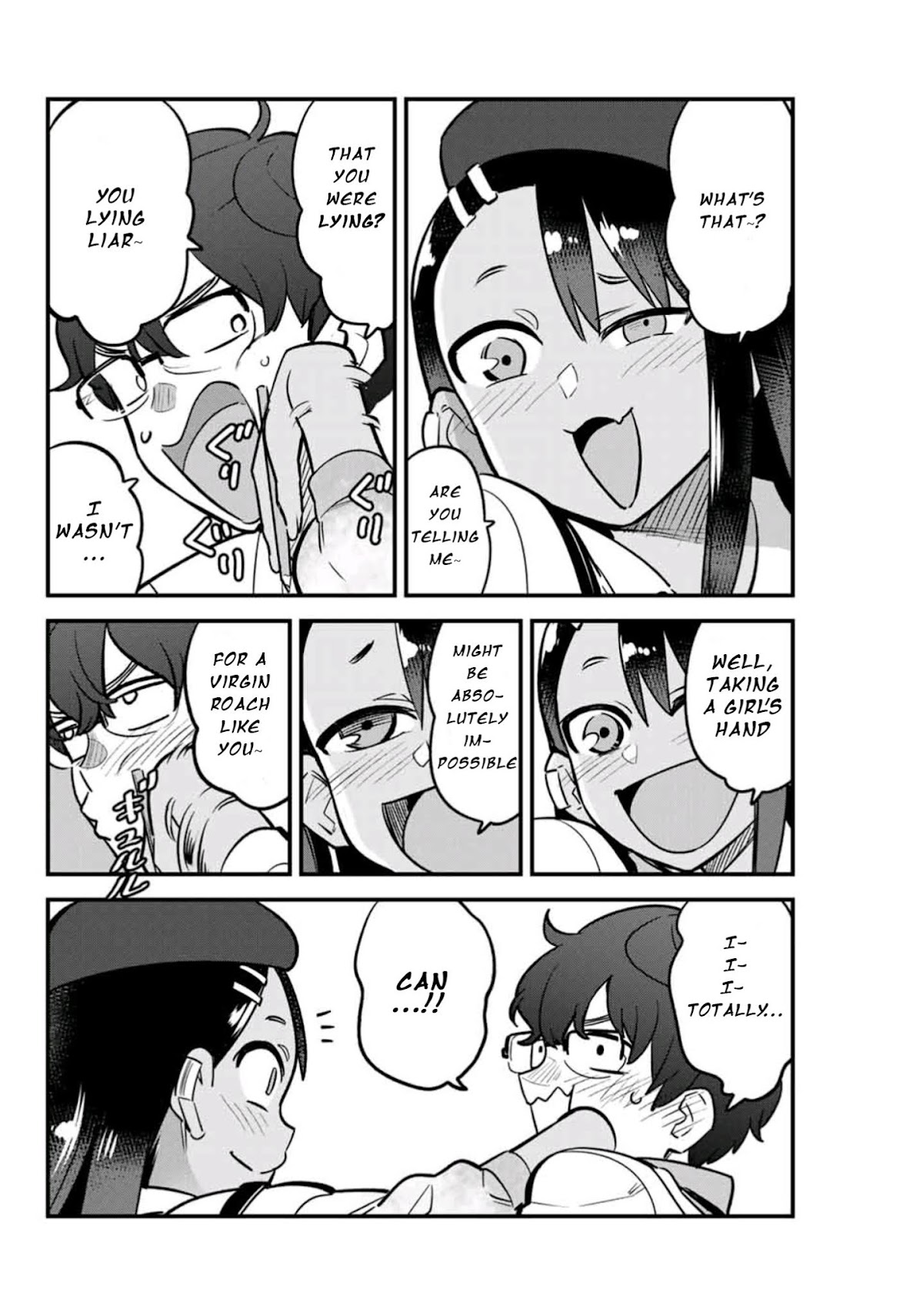 Please don't bully me, Nagatoro Chapter 51 page 9 - Chapter 51: Give Me A Hand and Teach Me Everything, Senpai