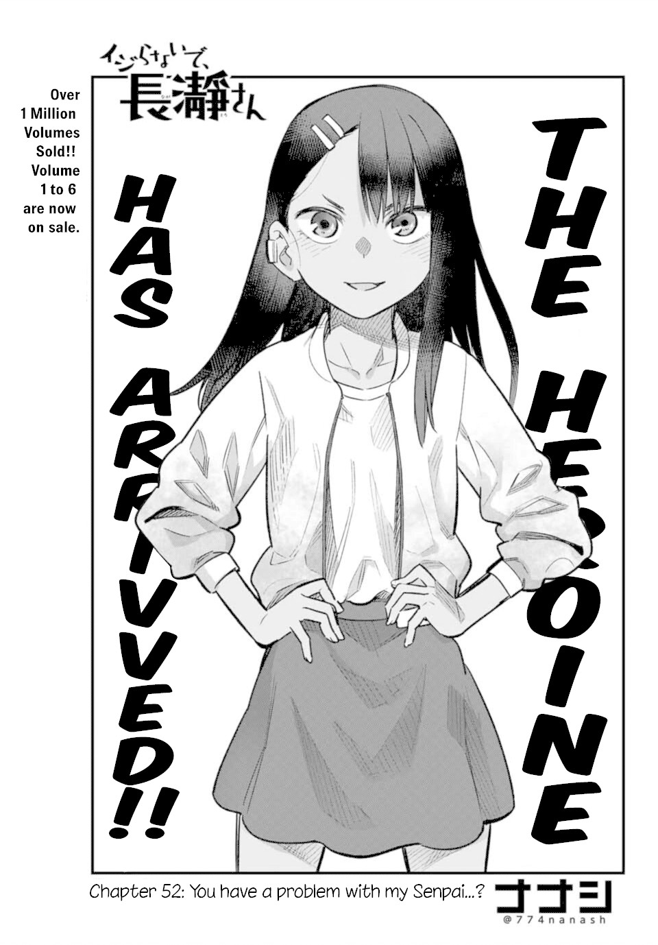 Please don't bully me, Nagatoro Chapter 52 page 1 - Chapter 52: You have a problem with my Senpai...?