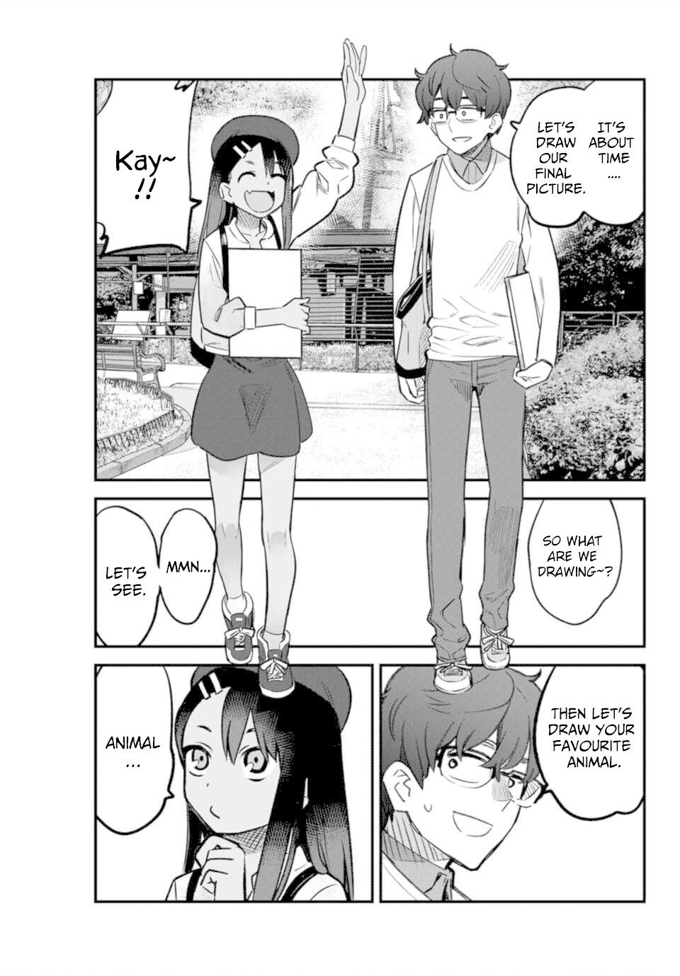 Please don't bully me, Nagatoro Chapter 52 page 11 - Chapter 52: You have a problem with my Senpai...?