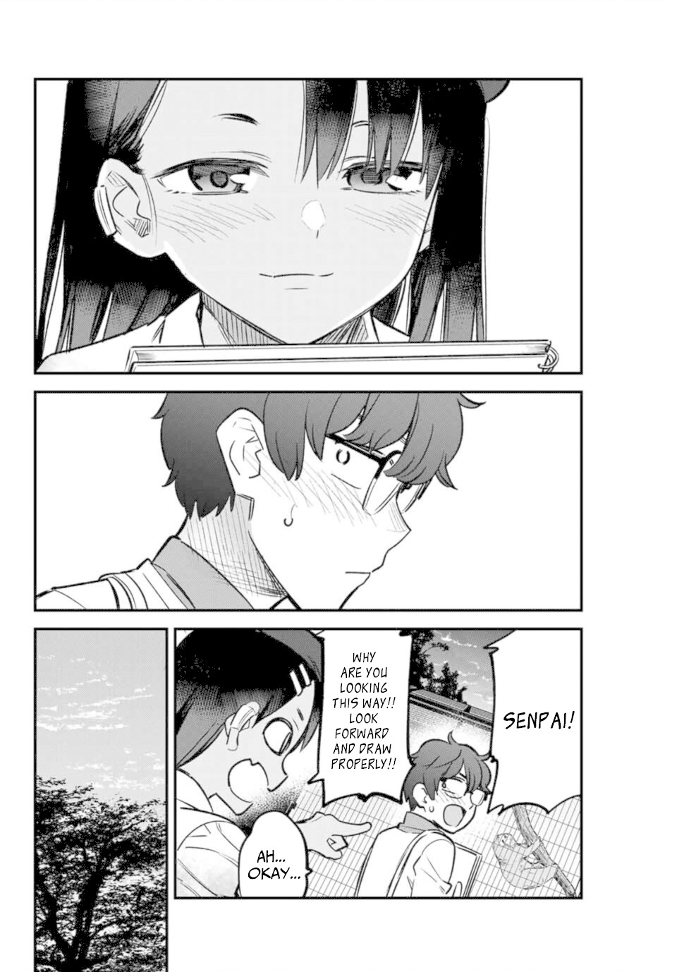 Please don't bully me, Nagatoro Chapter 52 page 14 - Chapter 52: You have a problem with my Senpai...?