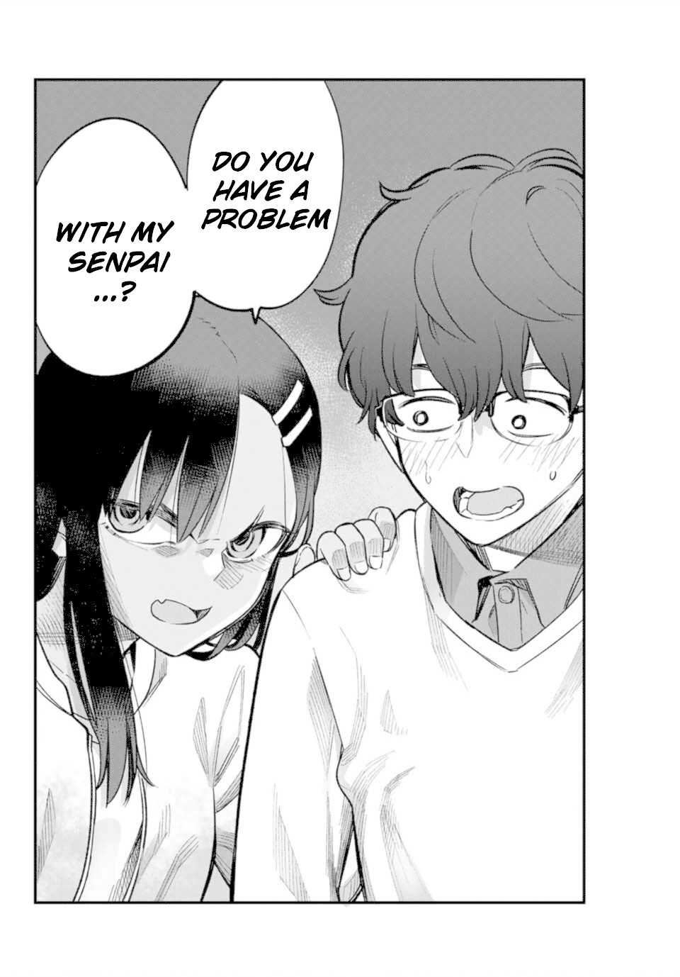 Please don't bully me, Nagatoro Chapter 52 page 4 - Chapter 52: You have a problem with my Senpai...?