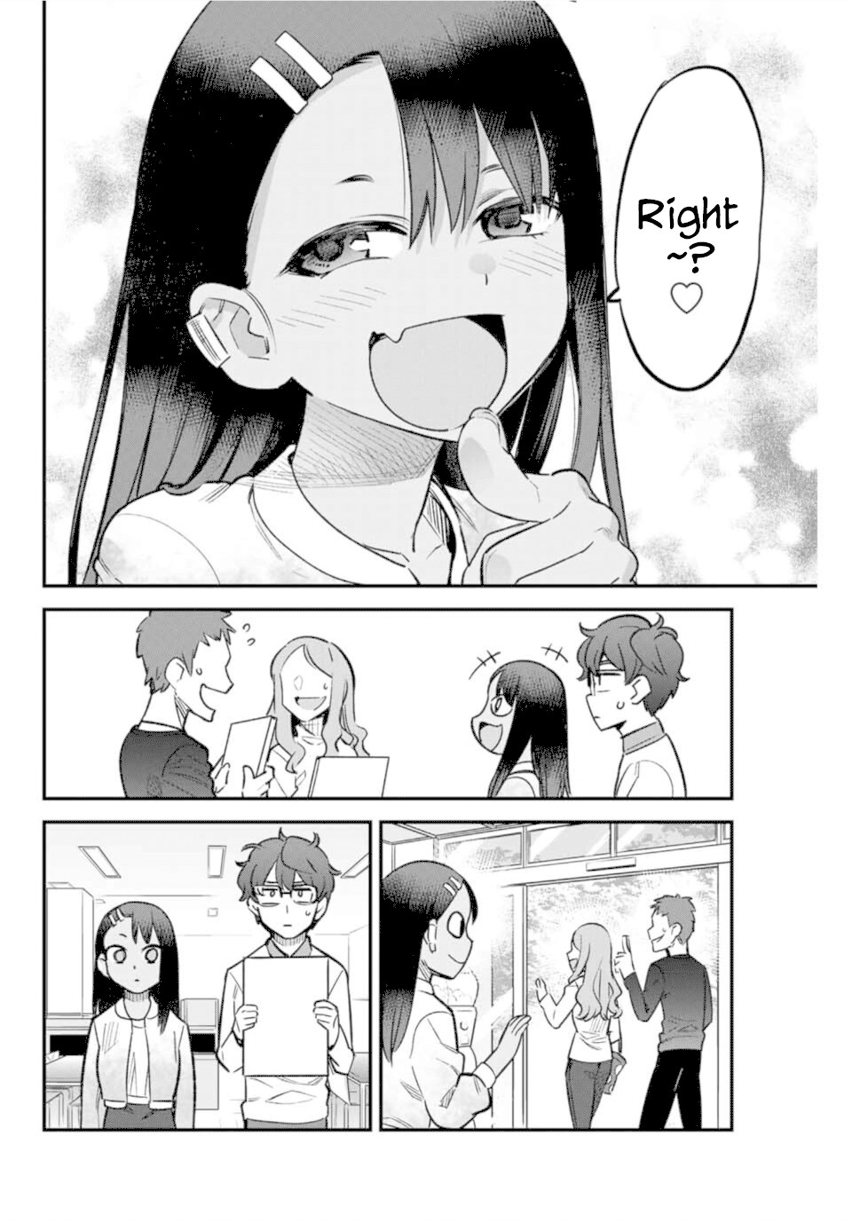 Please don't bully me, Nagatoro Chapter 52 page 6 - Chapter 52: You have a problem with my Senpai...?