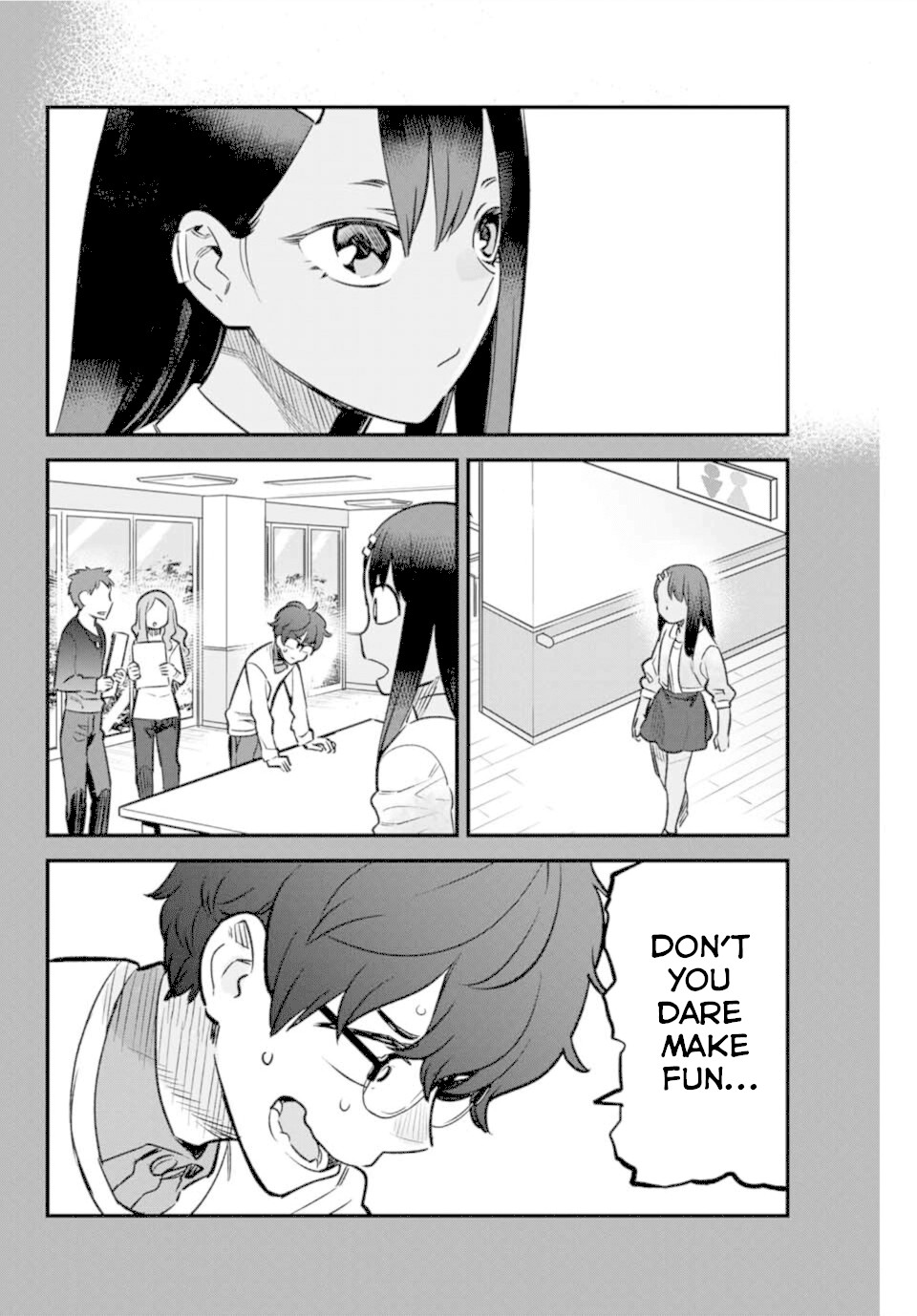 Please don't bully me, Nagatoro Chapter 52 page 8 - Chapter 52: You have a problem with my Senpai...?