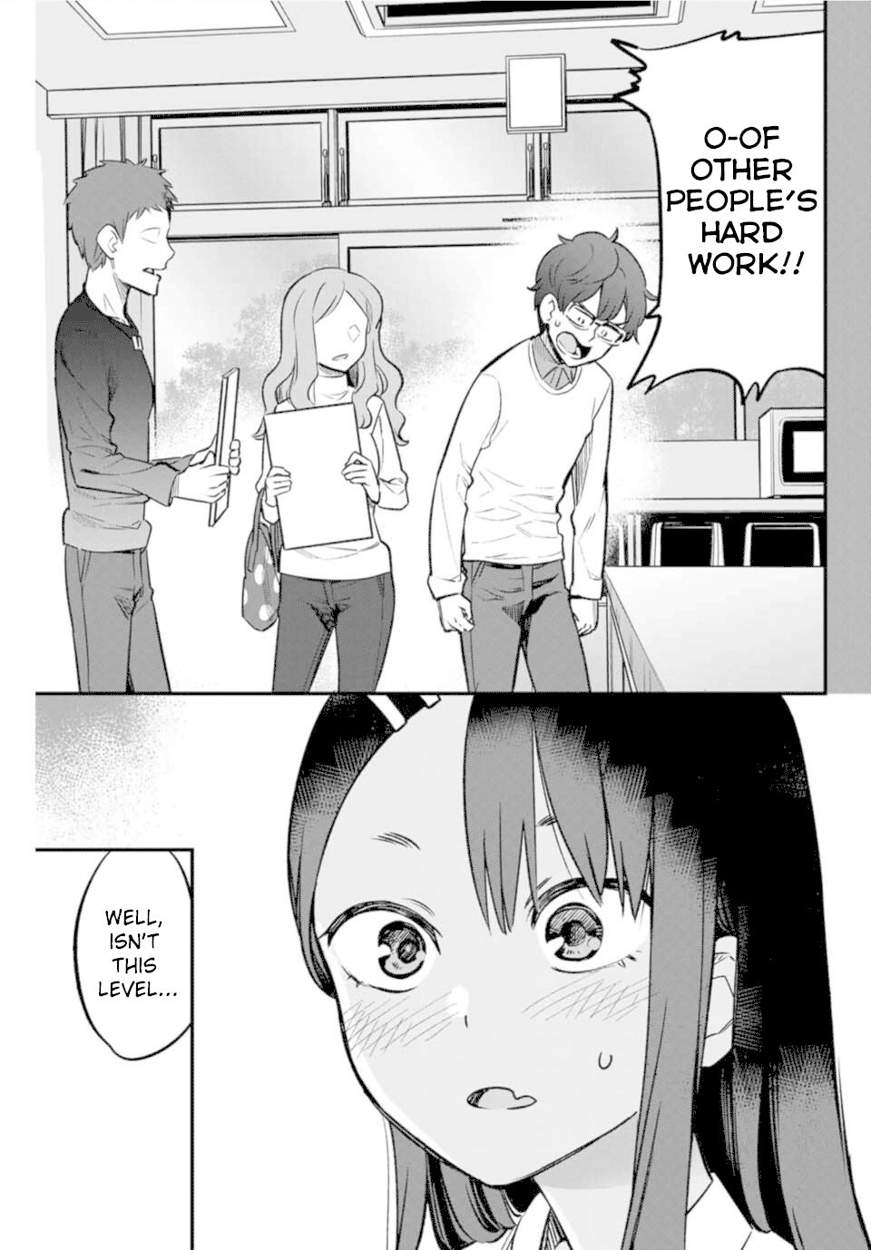 Please don't bully me, Nagatoro Chapter 52 page 9 - Chapter 52: You have a problem with my Senpai...?