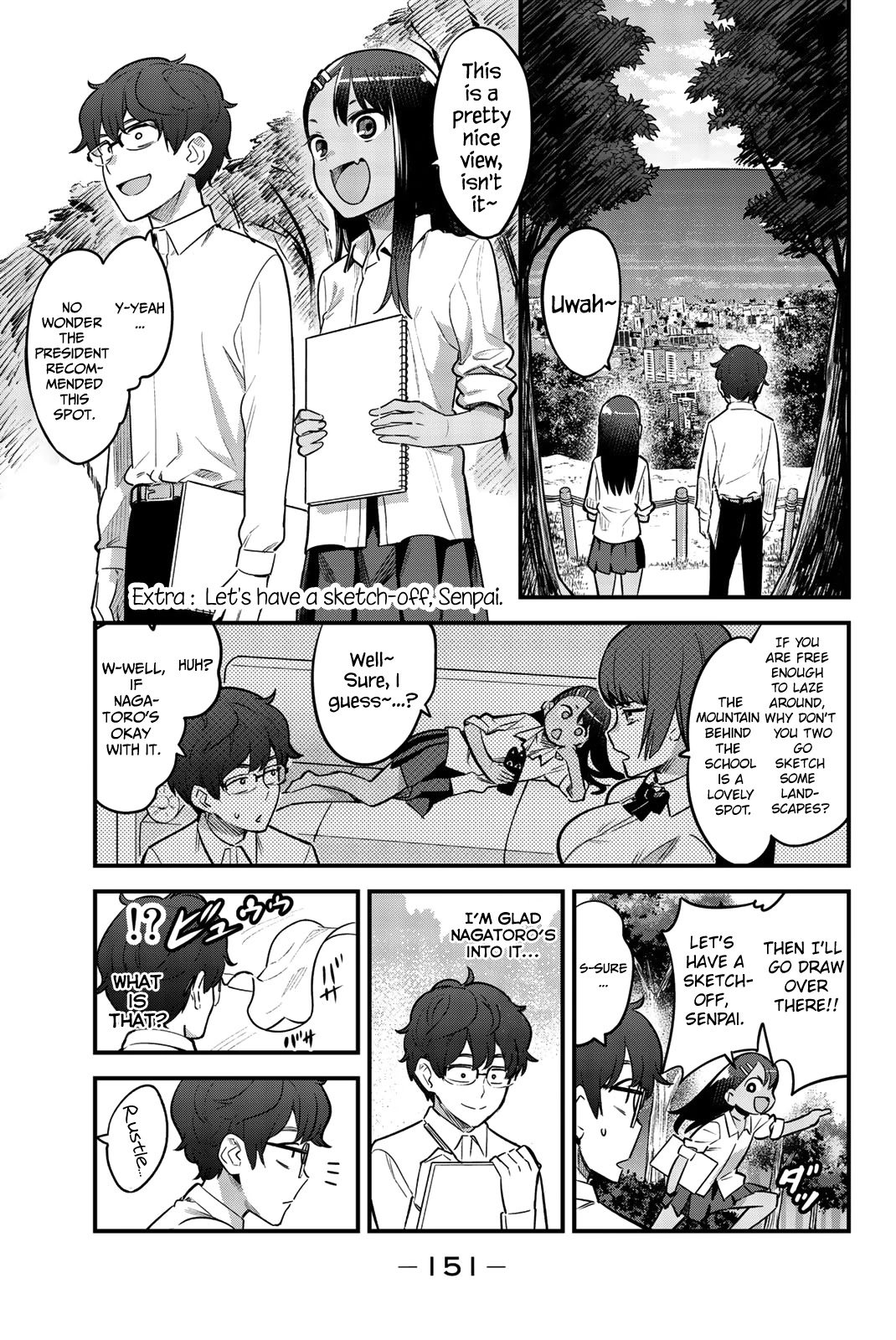 Please don't bully me, Nagatoro Chapter 53.5 page 11 - Chapter 53.5: Volume 7 Extras
