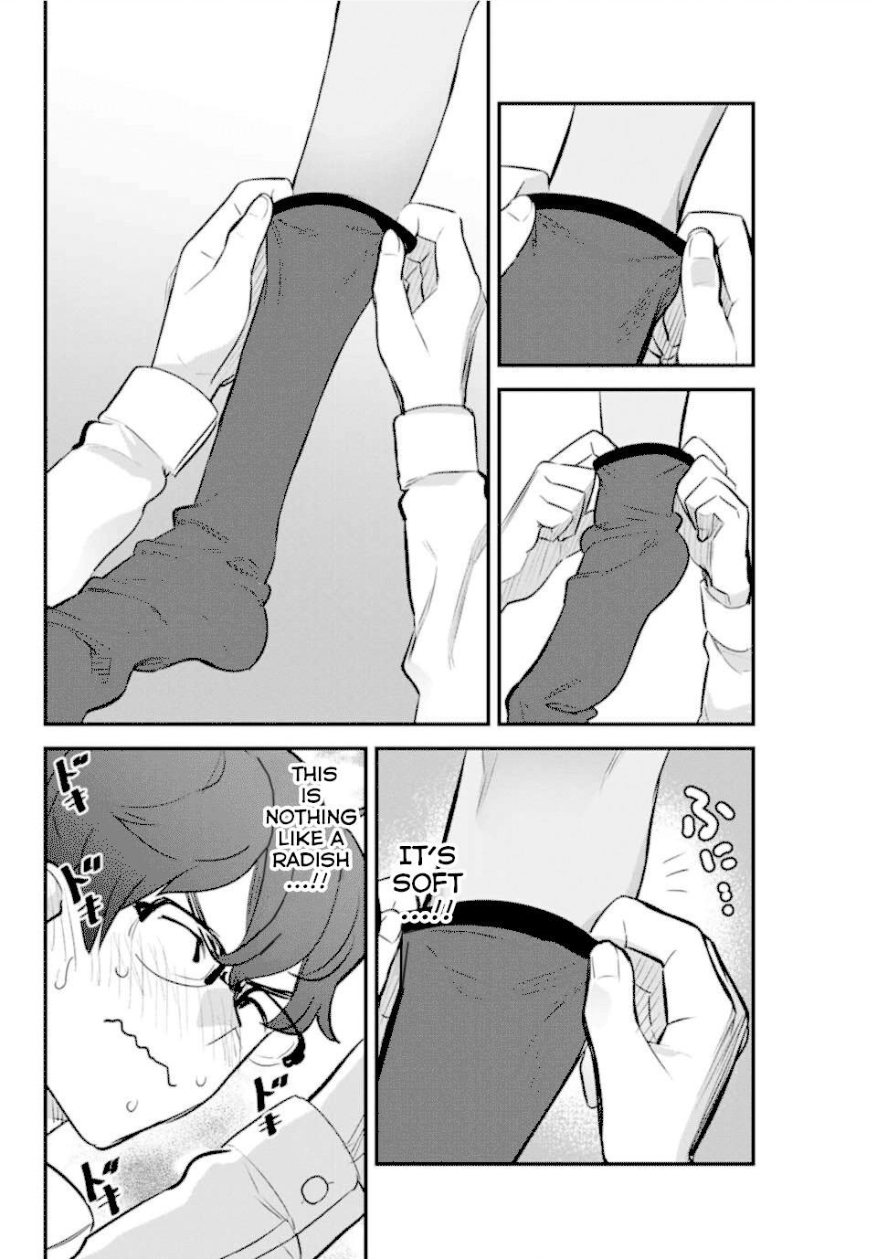 Please don't bully me, Nagatoro Chapter 53 page 12 - Chapter 53: Senpai, hurry up and put it on me~♡