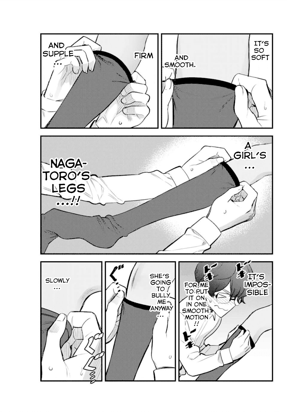 Please don't bully me, Nagatoro Chapter 53 page 13 - Chapter 53: Senpai, hurry up and put it on me~♡