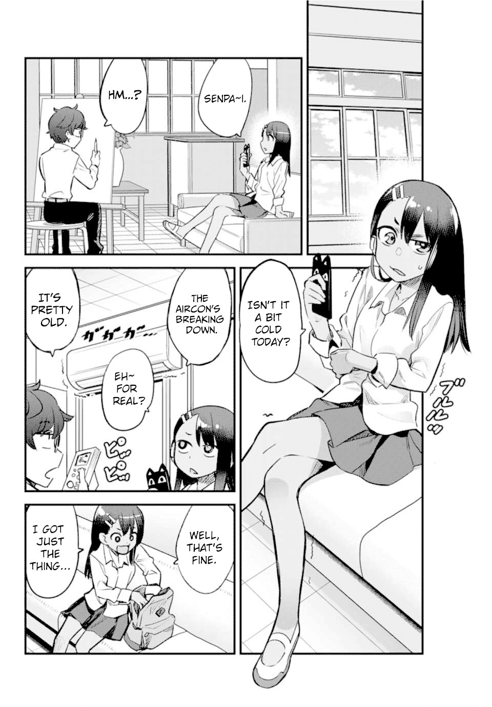 Please don't bully me, Nagatoro Chapter 53 page 2 - Chapter 53: Senpai, hurry up and put it on me~♡