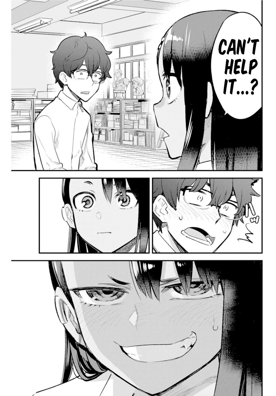Please don't bully me, Nagatoro Chapter 53 page 7 - Chapter 53: Senpai, hurry up and put it on me~♡