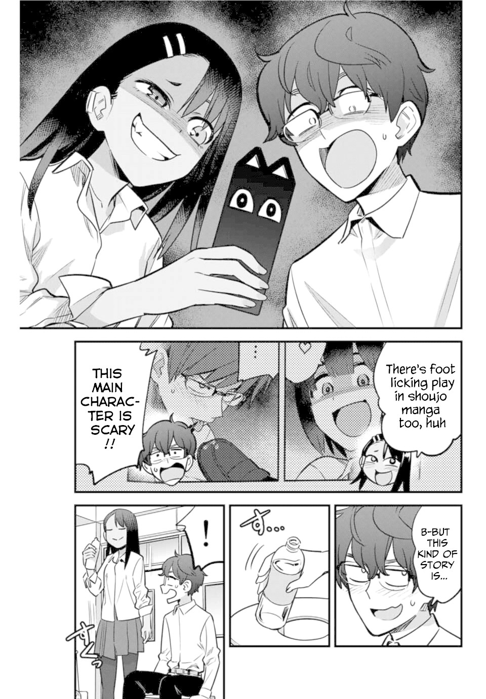Please don't bully me, Nagatoro Chapter 54 page 13 - Chapter 54: So you read shoujo manga, Senpai~