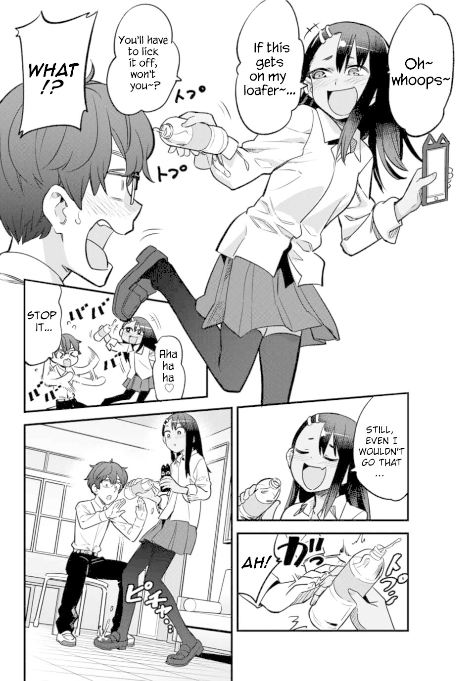 Please don't bully me, Nagatoro Chapter 54 page 14 - Chapter 54: So you read shoujo manga, Senpai~