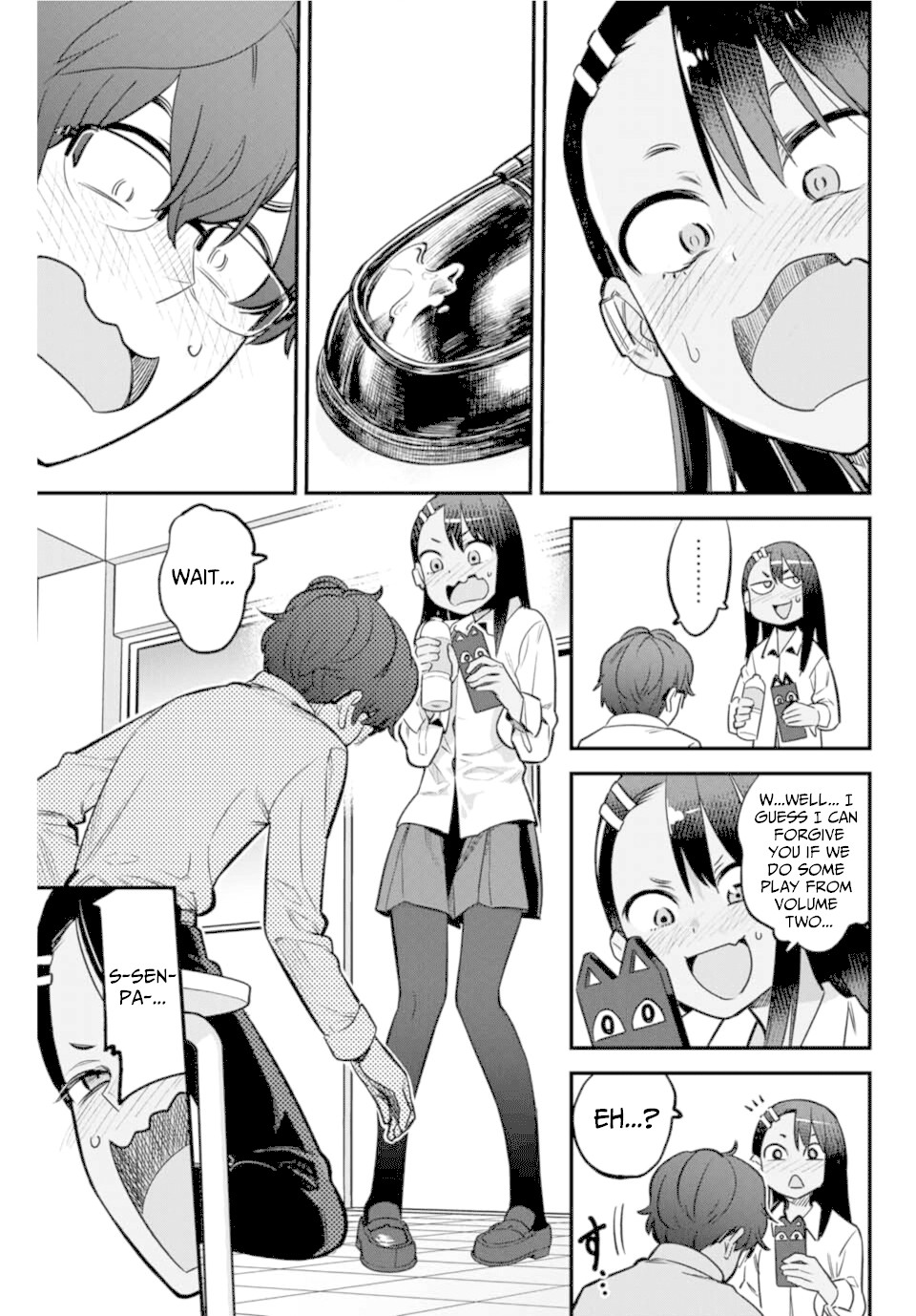 Please don't bully me, Nagatoro Chapter 54 page 15 - Chapter 54: So you read shoujo manga, Senpai~