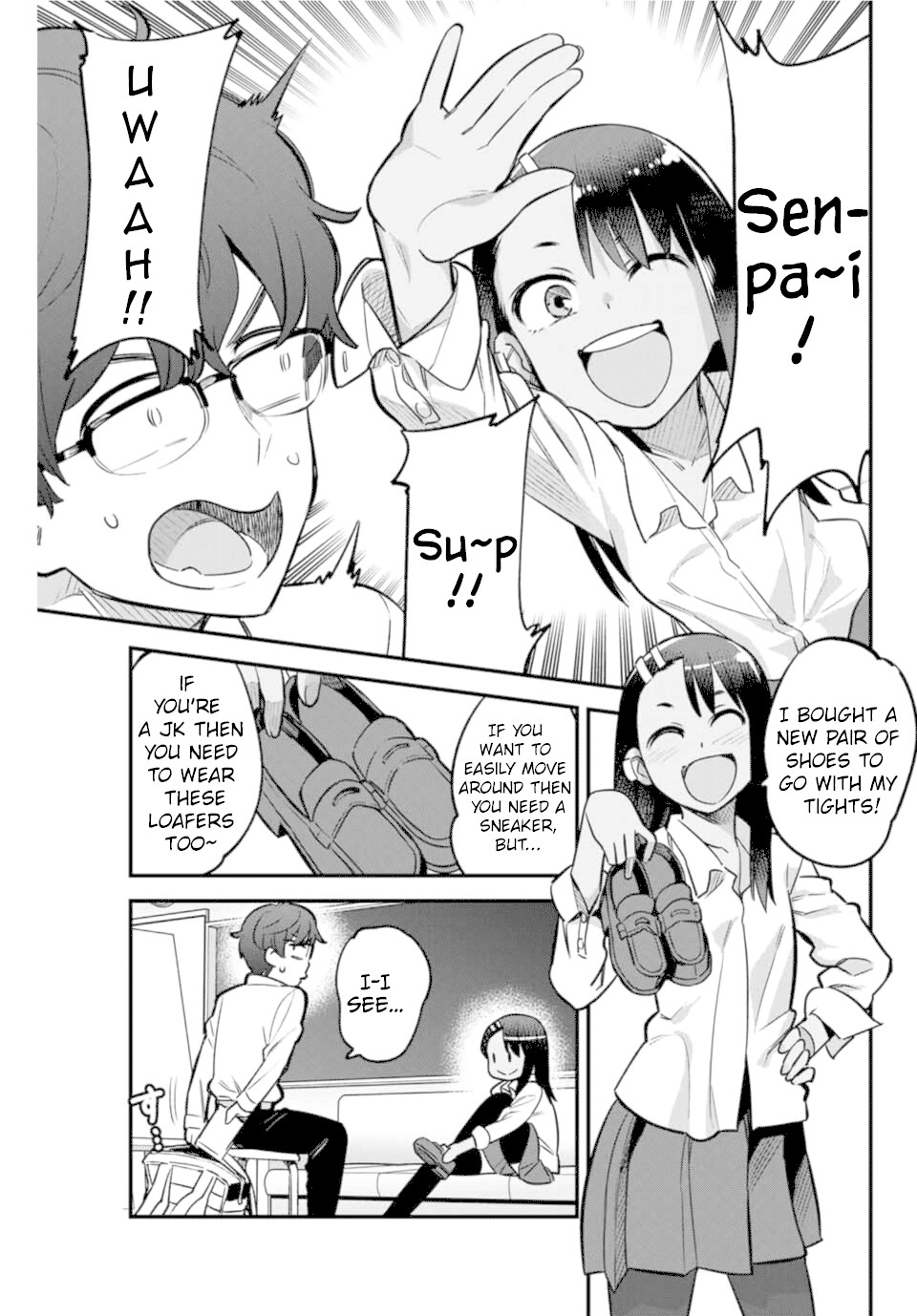 Please don't bully me, Nagatoro Chapter 54 page 7 - Chapter 54: So you read shoujo manga, Senpai~