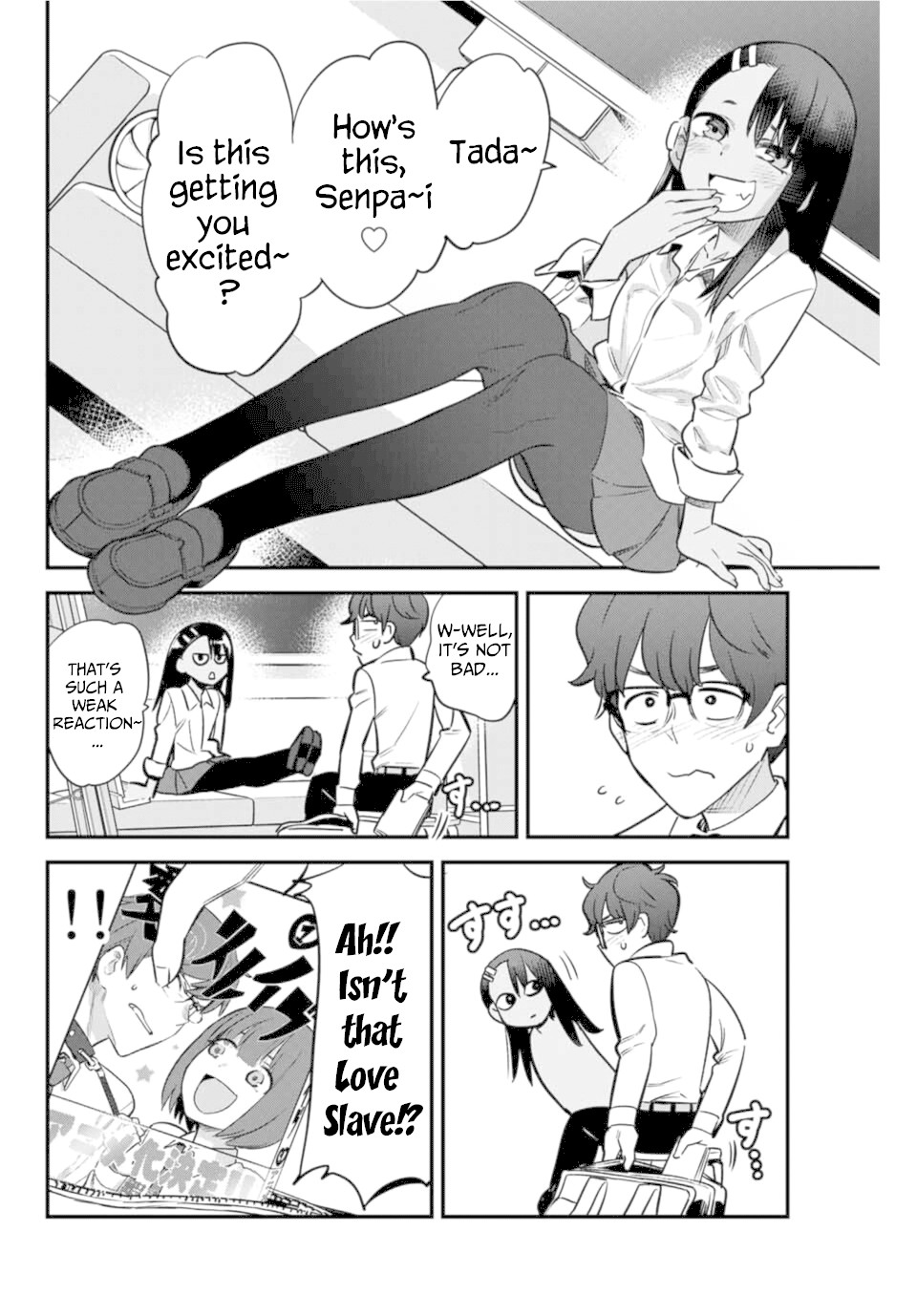 Please don't bully me, Nagatoro Chapter 54 page 8 - Chapter 54: So you read shoujo manga, Senpai~