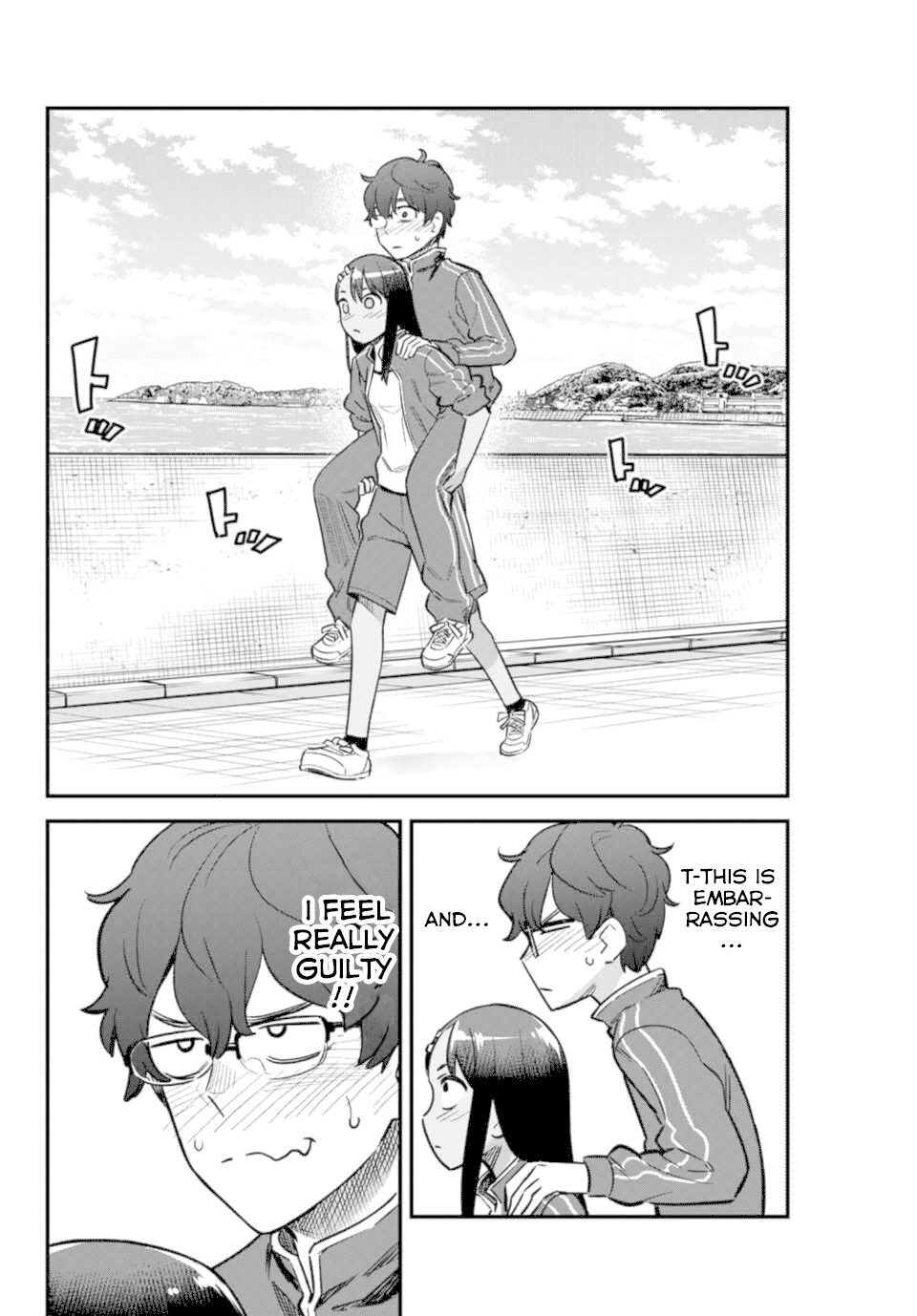 Please don't bully me, Nagatoro Chapter 57 page 10 - Chapter 57: That's a nice line~ Coming from you, Paisen!!