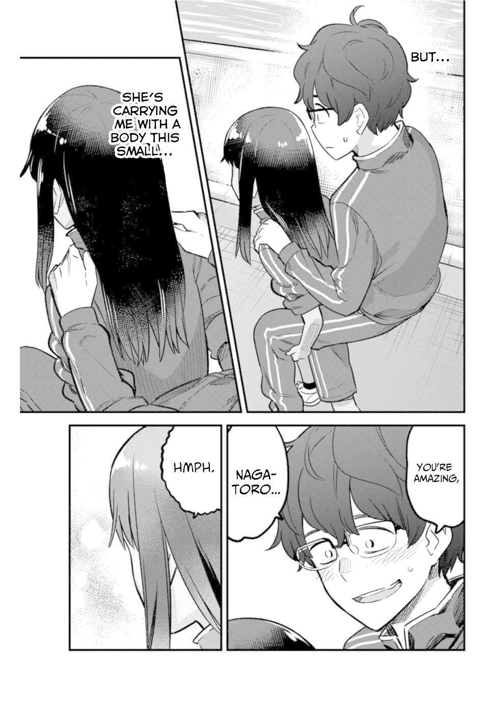 Please don't bully me, Nagatoro Chapter 57 page 11 - Chapter 57: That's a nice line~ Coming from you, Paisen!!