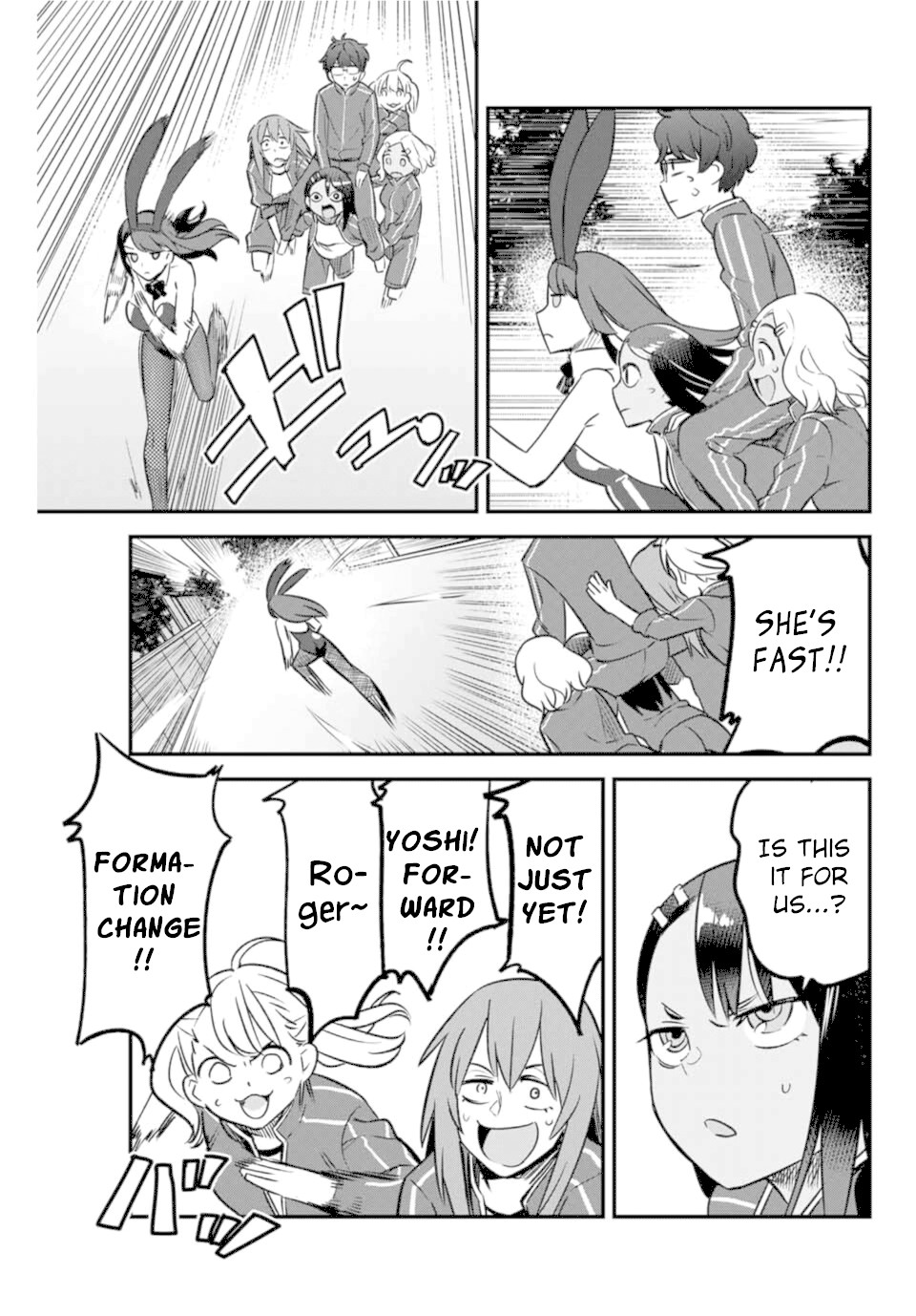 Please don't bully me, Nagatoro Chapter 57 page 19 - Chapter 57: That's a nice line~ Coming from you, Paisen!!