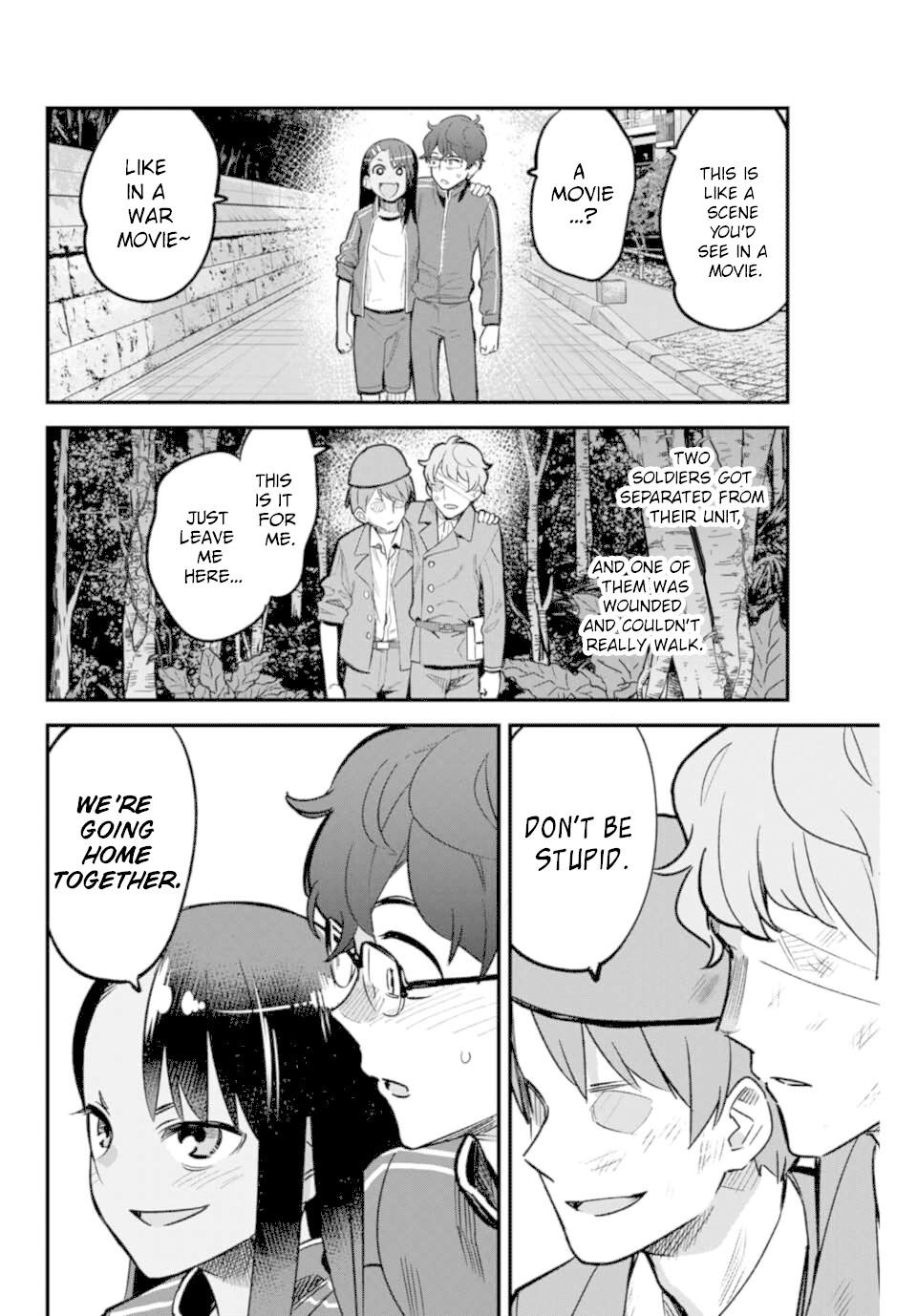 Please don't bully me, Nagatoro Chapter 57 page 2 - Chapter 57: That's a nice line~ Coming from you, Paisen!!