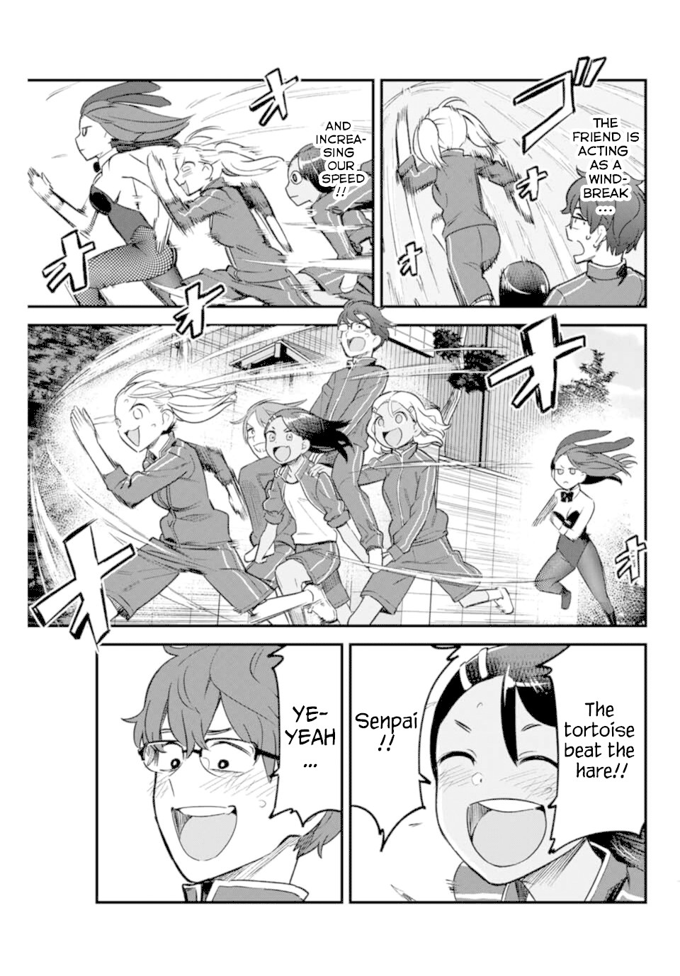 Please don't bully me, Nagatoro Chapter 57 page 21 - Chapter 57: That's a nice line~ Coming from you, Paisen!!