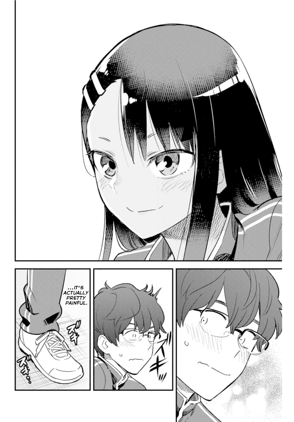 Please don't bully me, Nagatoro Chapter 57 page 4 - Chapter 57: That's a nice line~ Coming from you, Paisen!!