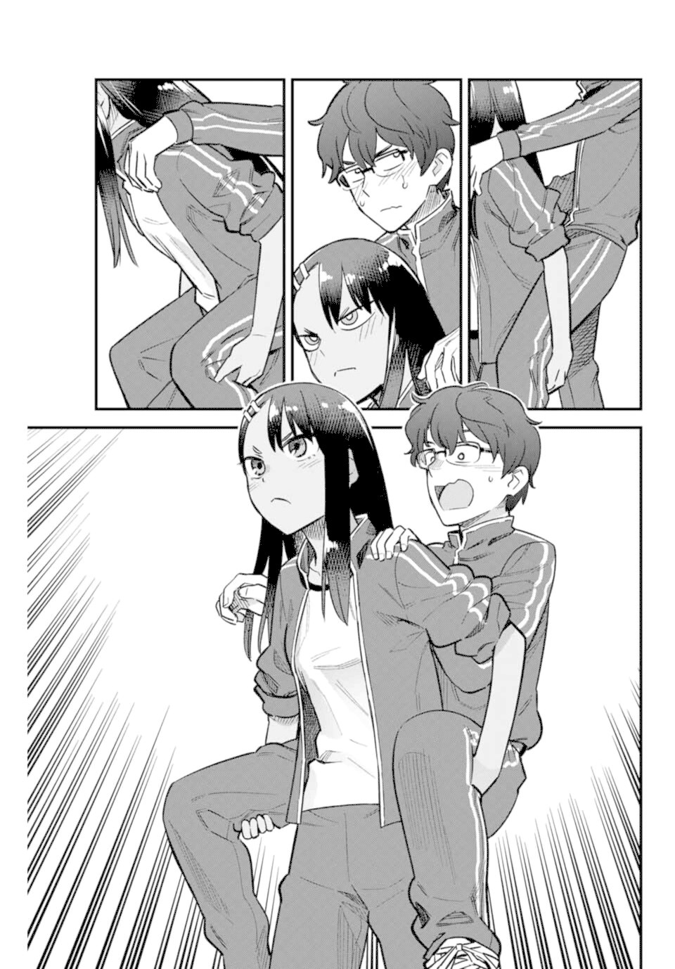 Please don't bully me, Nagatoro Chapter 57 page 9 - Chapter 57: That's a nice line~ Coming from you, Paisen!!
