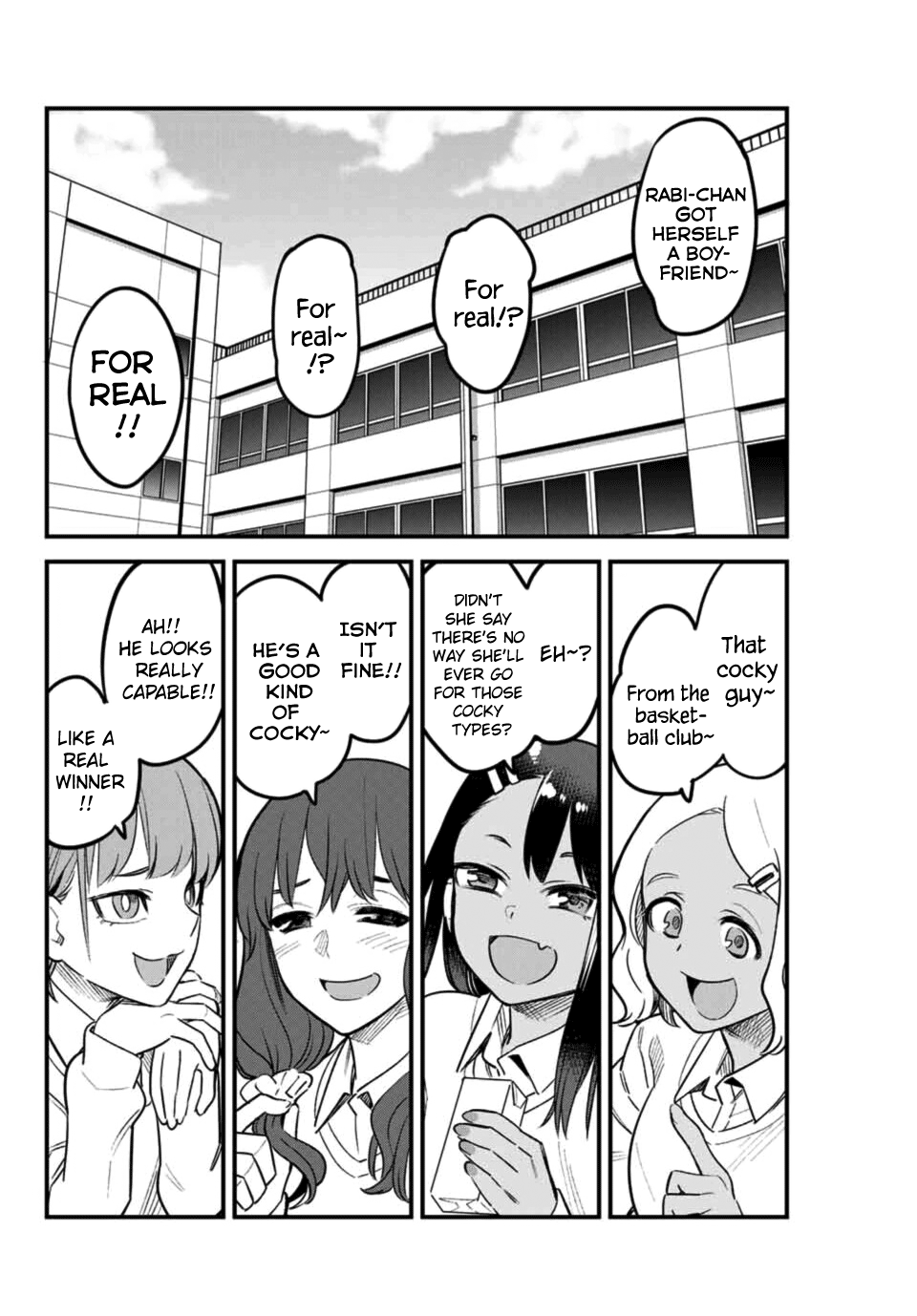 Please don't bully me, Nagatoro Chapter 58 page 12 - Chapter 58: Senpai... did you hear... what I said...?