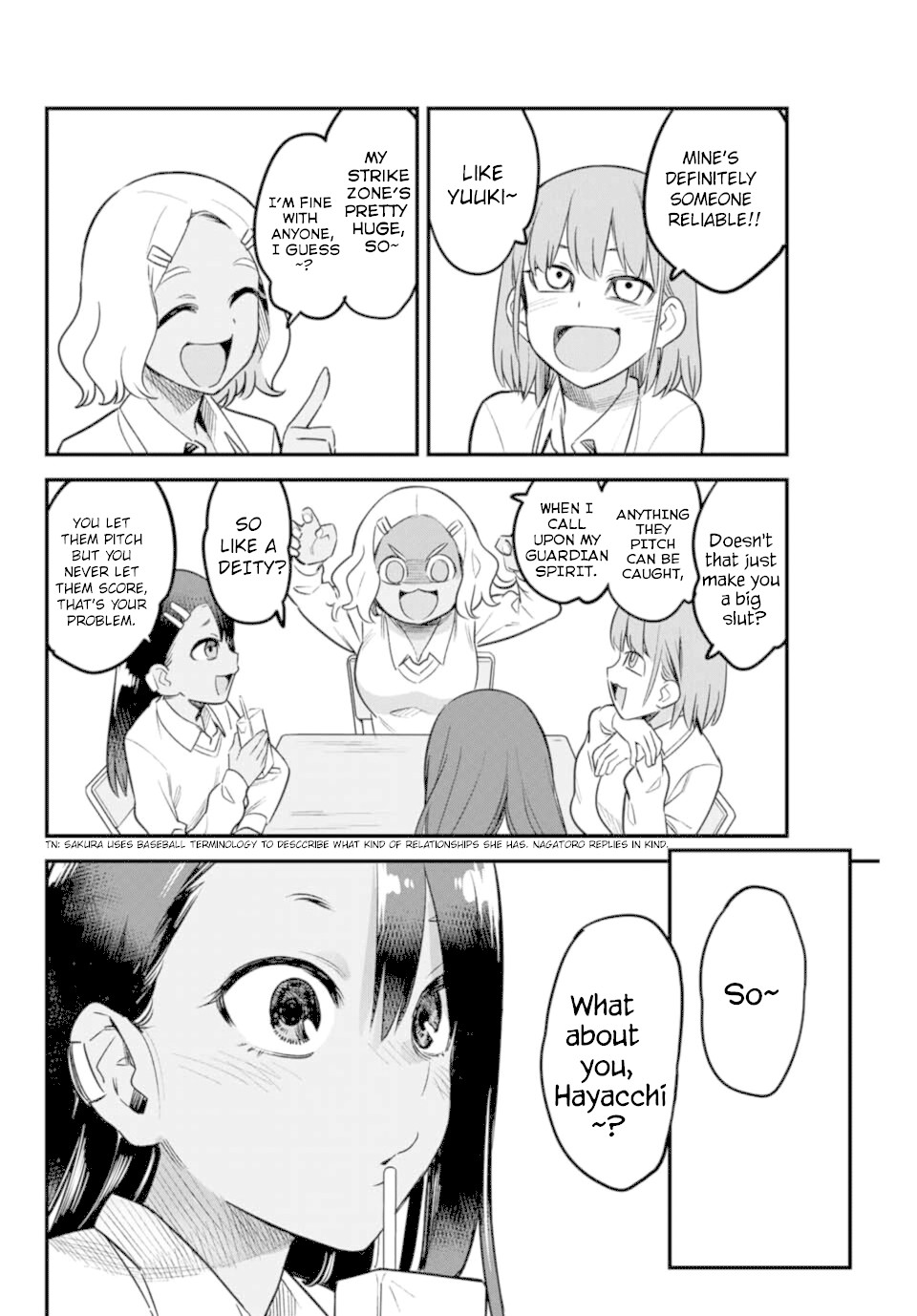Please don't bully me, Nagatoro Chapter 58 page 14 - Chapter 58: Senpai... did you hear... what I said...?