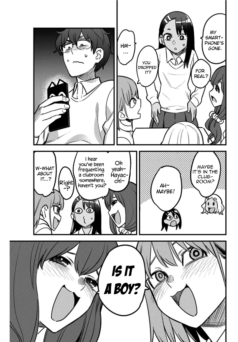 Please don't bully me, Nagatoro Chapter 58 page 19 - Chapter 58: Senpai... did you hear... what I said...?