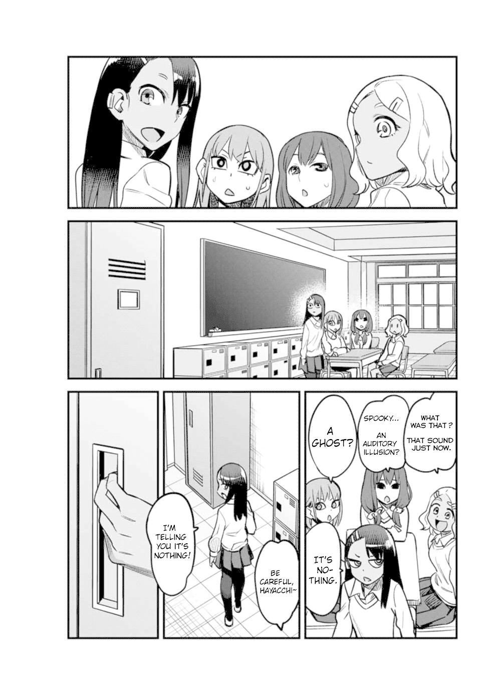 Please don't bully me, Nagatoro Chapter 58 page 21 - Chapter 58: Senpai... did you hear... what I said...?