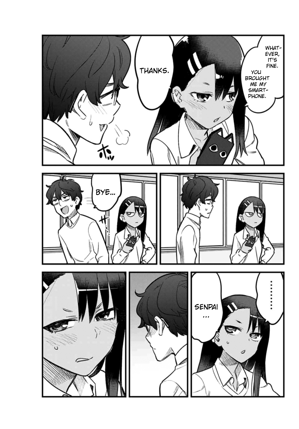 Please don't bully me, Nagatoro Chapter 58 page 25 - Chapter 58: Senpai... did you hear... what I said...?