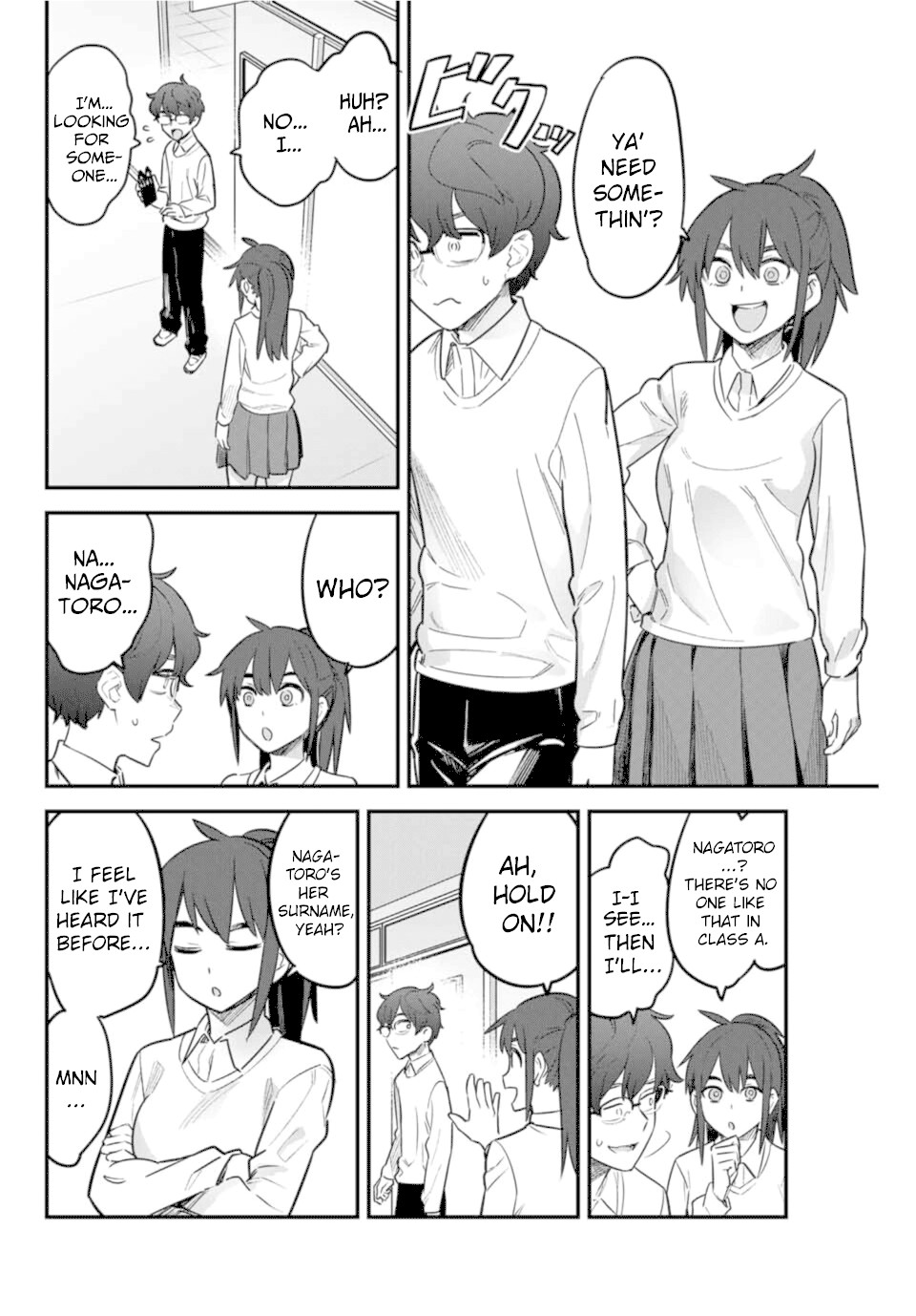 Please don't bully me, Nagatoro Chapter 58 page 4 - Chapter 58: Senpai... did you hear... what I said...?
