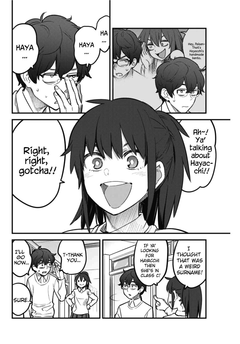 Please don't bully me, Nagatoro Chapter 58 page 6 - Chapter 58: Senpai... did you hear... what I said...?