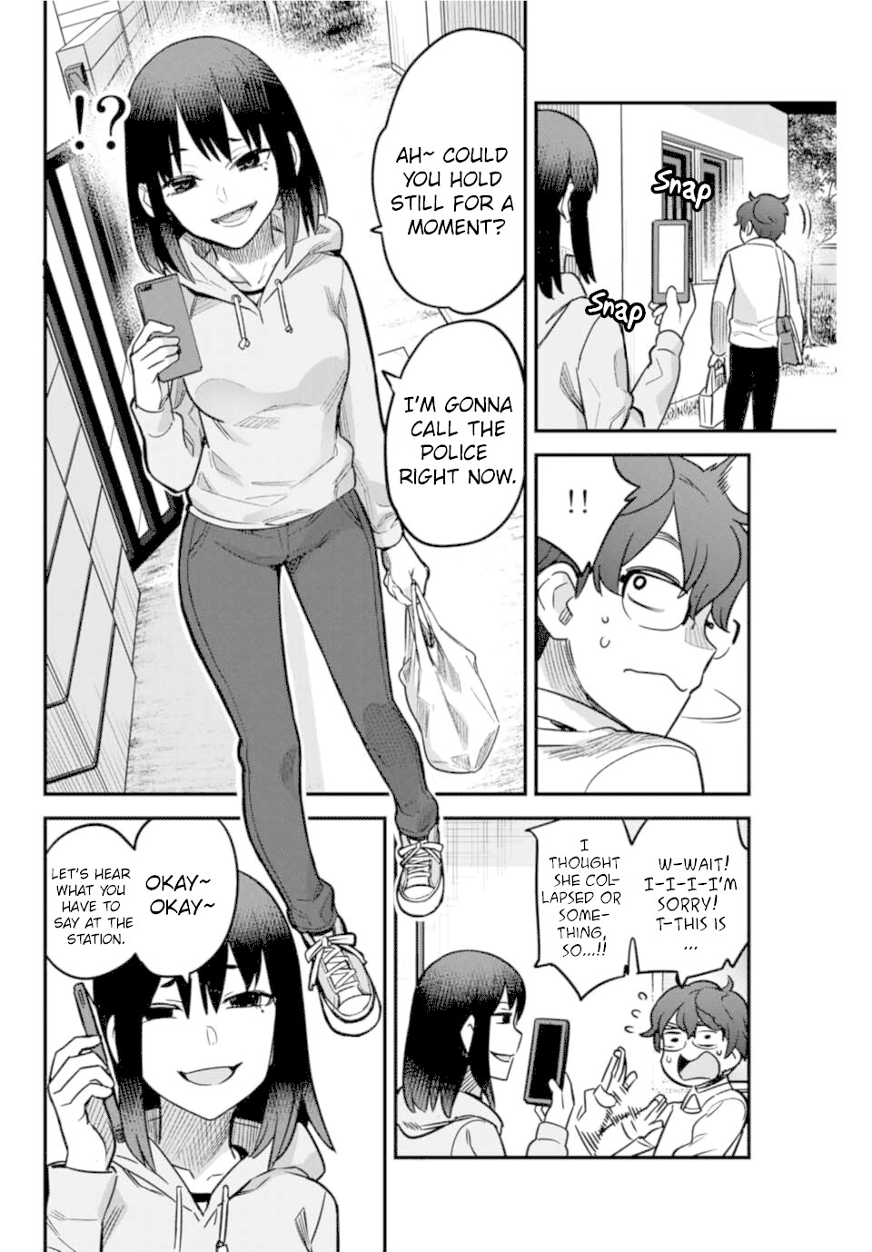 Please don't bully me, Nagatoro Chapter 59 page 12 - Chapter 59: You can come right in, Senpai-kun