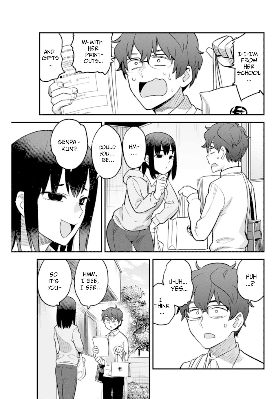Please don't bully me, Nagatoro Chapter 59 page 13 - Chapter 59: You can come right in, Senpai-kun
