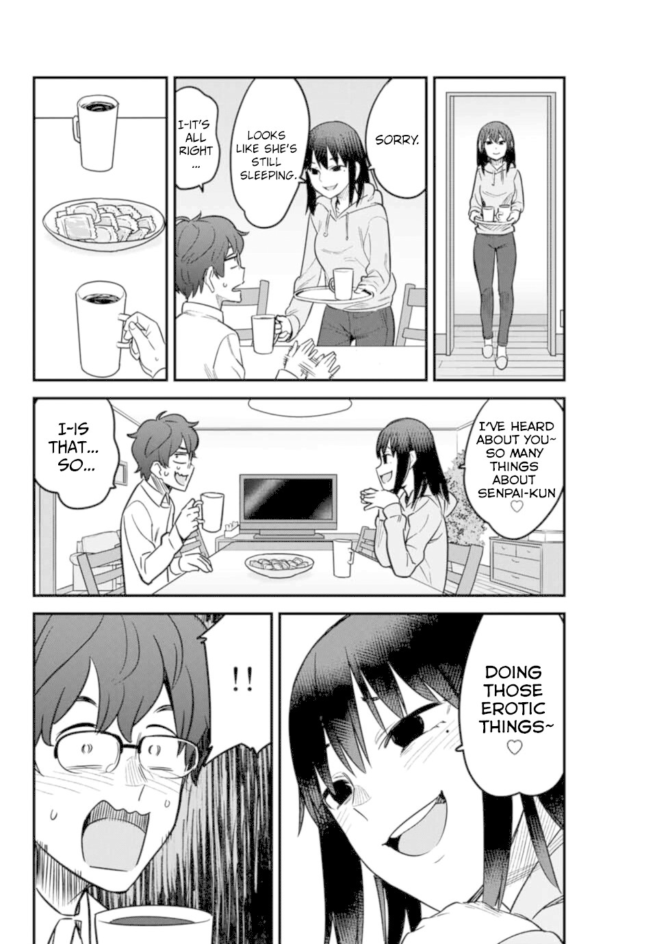 Please don't bully me, Nagatoro Chapter 59 page 16 - Chapter 59: You can come right in, Senpai-kun