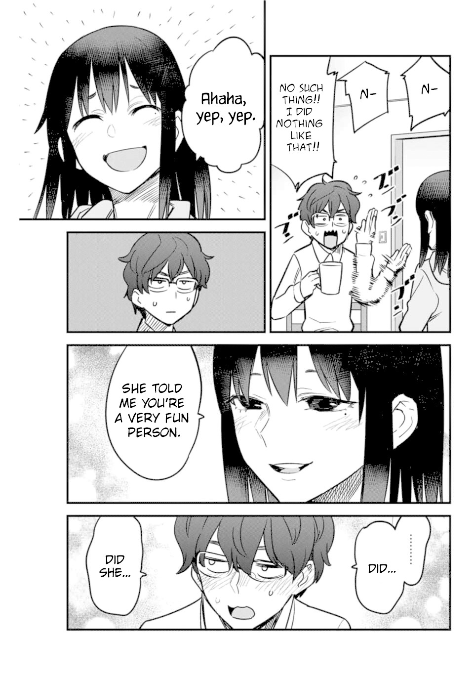 Please don't bully me, Nagatoro Chapter 59 page 17 - Chapter 59: You can come right in, Senpai-kun