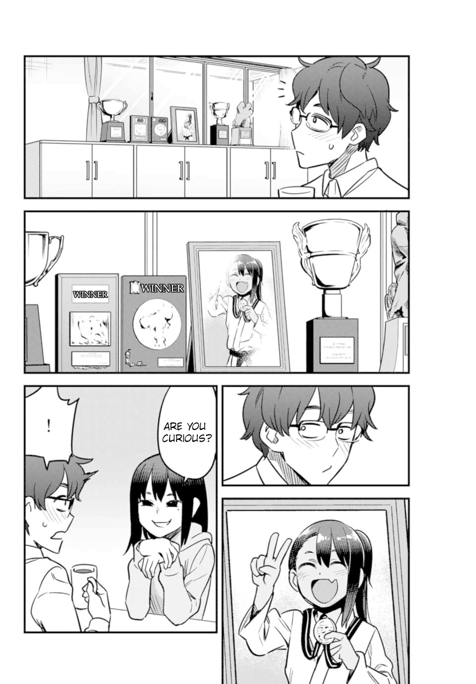 Please don't bully me, Nagatoro Chapter 59 page 18 - Chapter 59: You can come right in, Senpai-kun