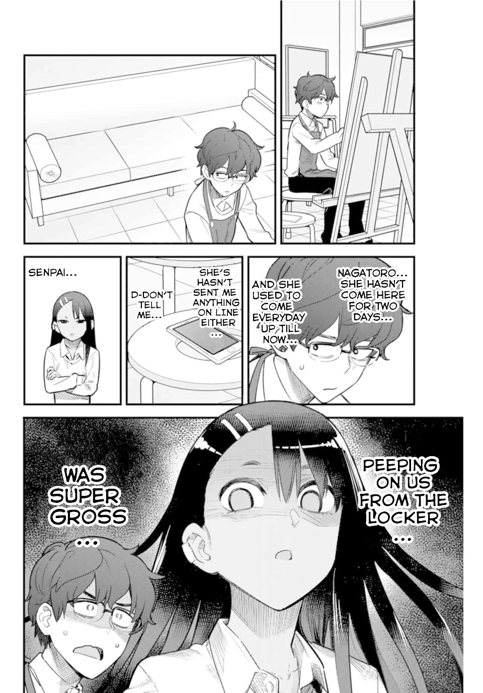 Please don't bully me, Nagatoro Chapter 59 page 2 - Chapter 59: You can come right in, Senpai-kun