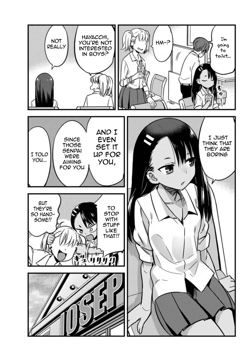 Please don't bully me, Nagatoro Chapter 6 page 11 - Chapter 6: Wassup, Senpai!