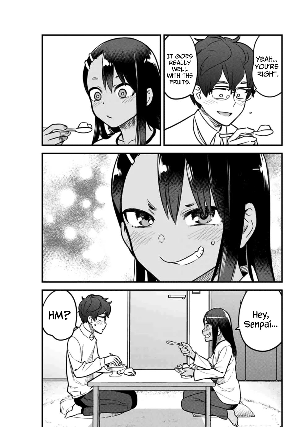 Please don't bully me, Nagatoro Chapter 60 page 11 - Chapter 60: Senpai... thank you... for coming.