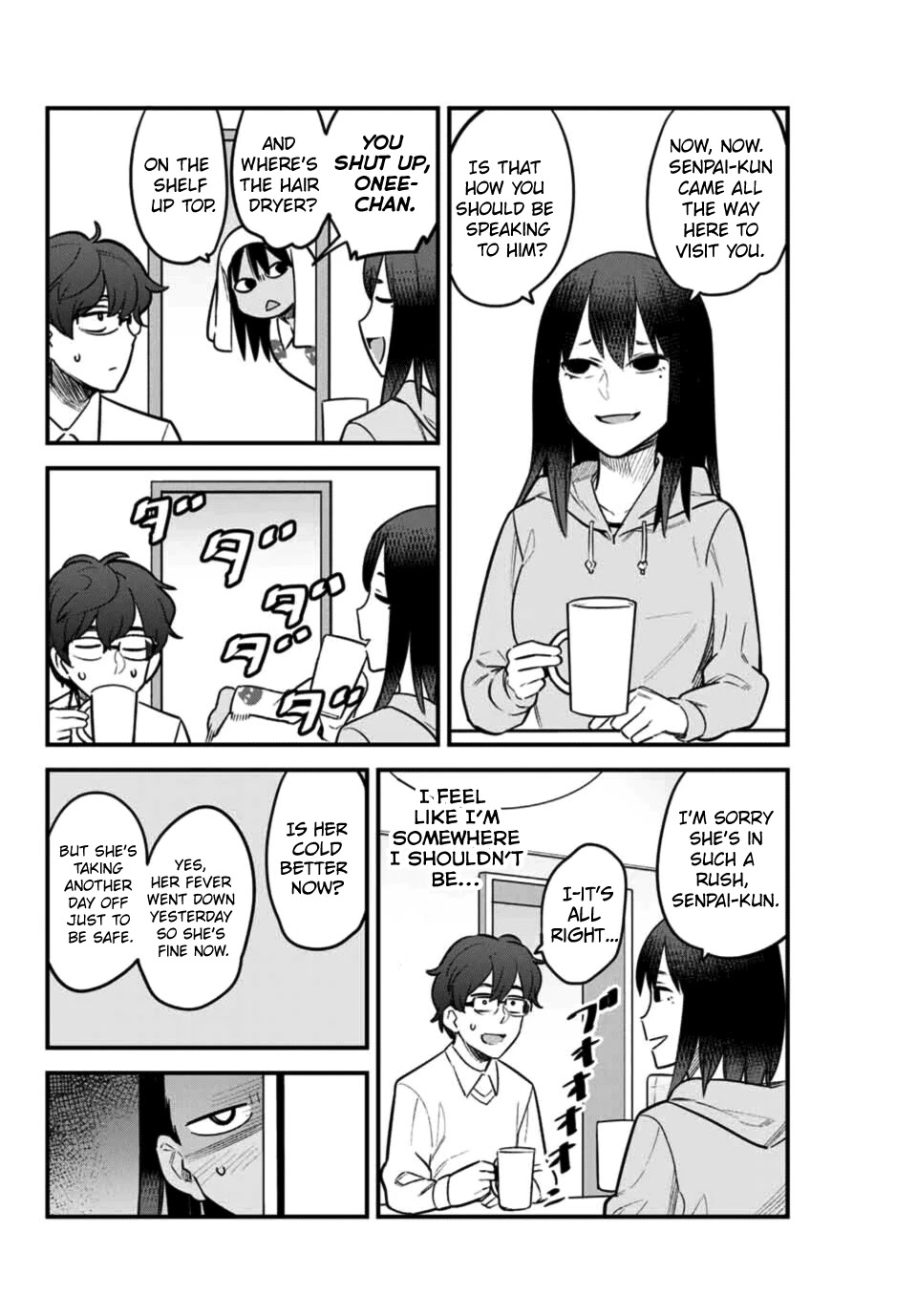Please don't bully me, Nagatoro Chapter 60 page 2 - Chapter 60: Senpai... thank you... for coming.