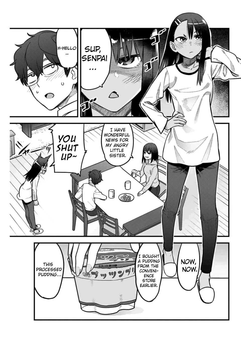 Please don't bully me, Nagatoro Chapter 60 page 3 - Chapter 60: Senpai... thank you... for coming.