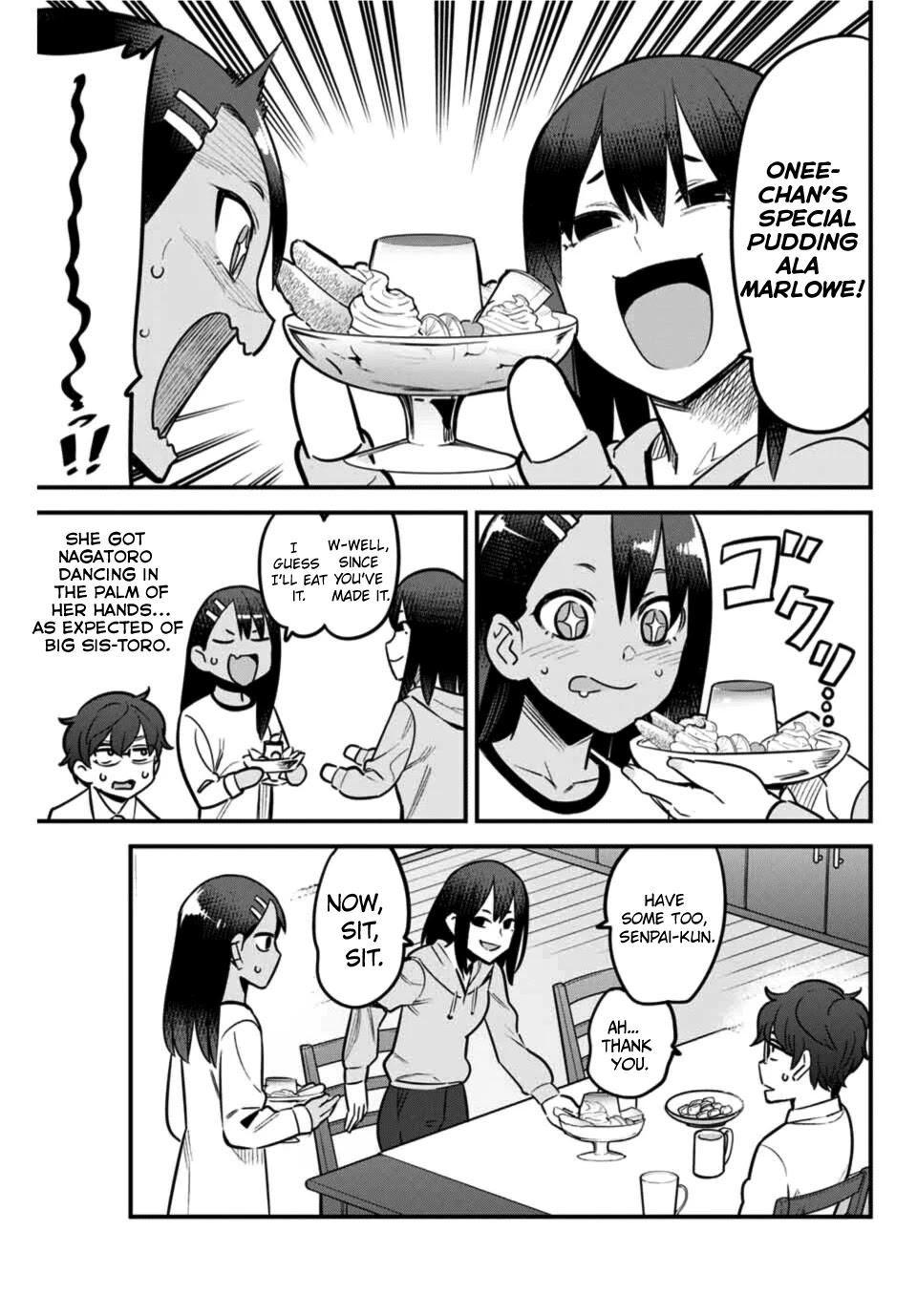 Please don't bully me, Nagatoro Chapter 60 page 5 - Chapter 60: Senpai... thank you... for coming.