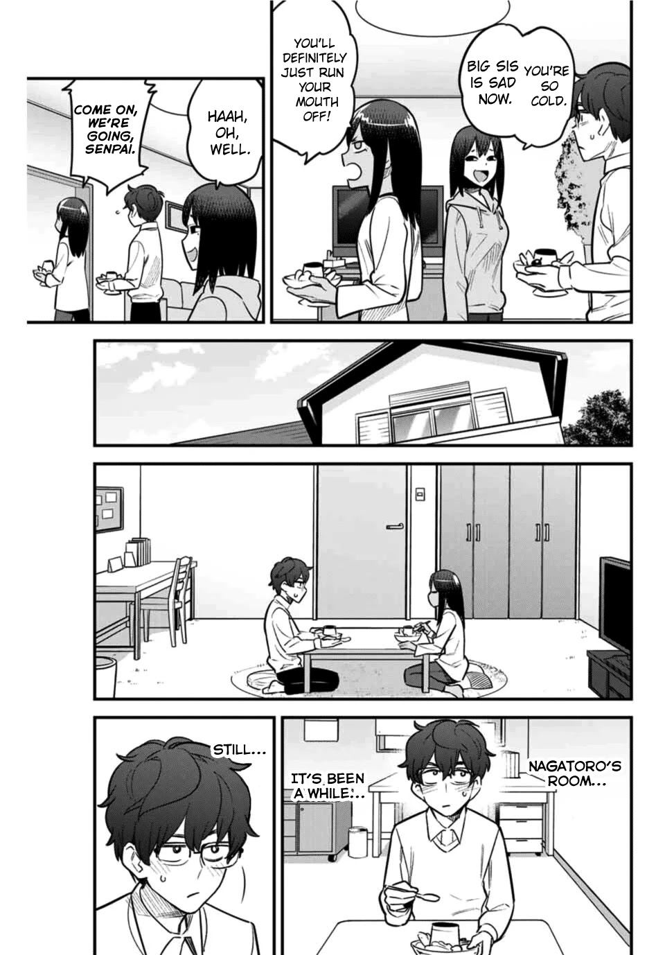 Please don't bully me, Nagatoro Chapter 60 page 7 - Chapter 60: Senpai... thank you... for coming.