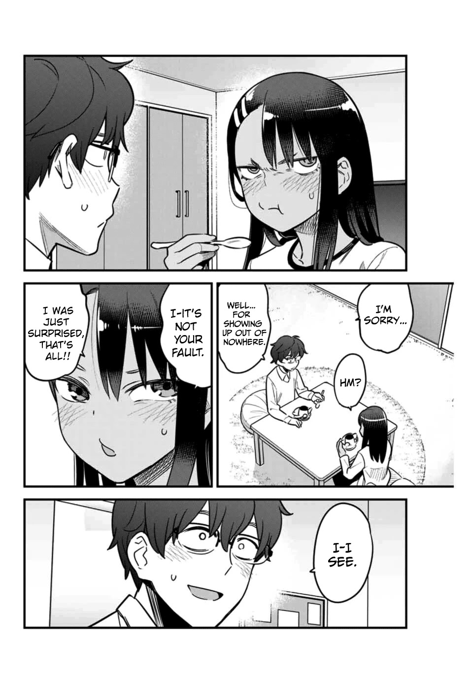 Please don't bully me, Nagatoro Chapter 60 page 8 - Chapter 60: Senpai... thank you... for coming.