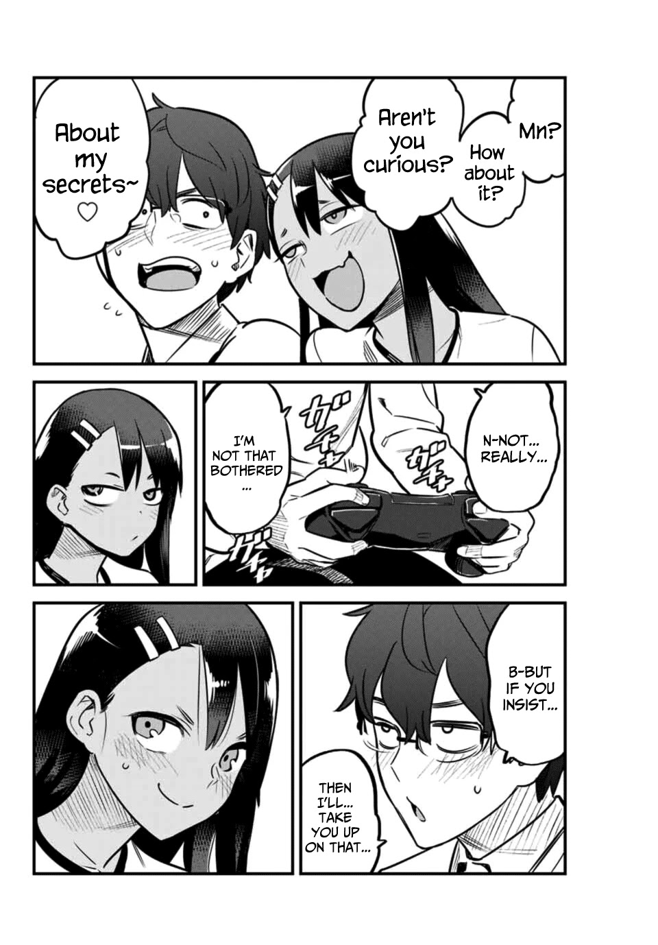 Please don't bully me, Nagatoro Chapter 61 page 10 - Chapter 61: Senpai... what did you talk about with my sister...?