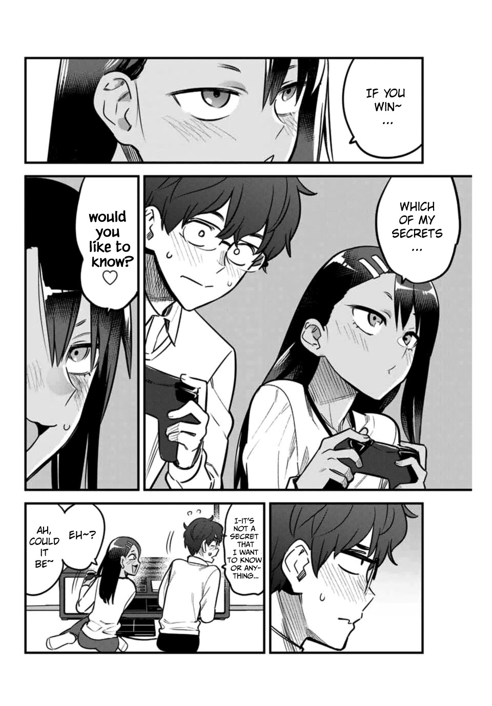 Please don't bully me, Nagatoro Chapter 61 page 12 - Chapter 61: Senpai... what did you talk about with my sister...?