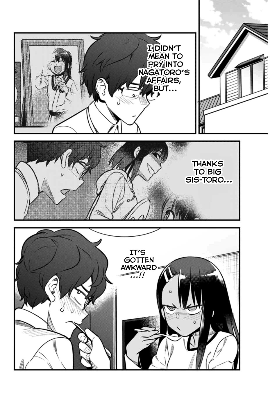 Please don't bully me, Nagatoro Chapter 61 page 2 - Chapter 61: Senpai... what did you talk about with my sister...?