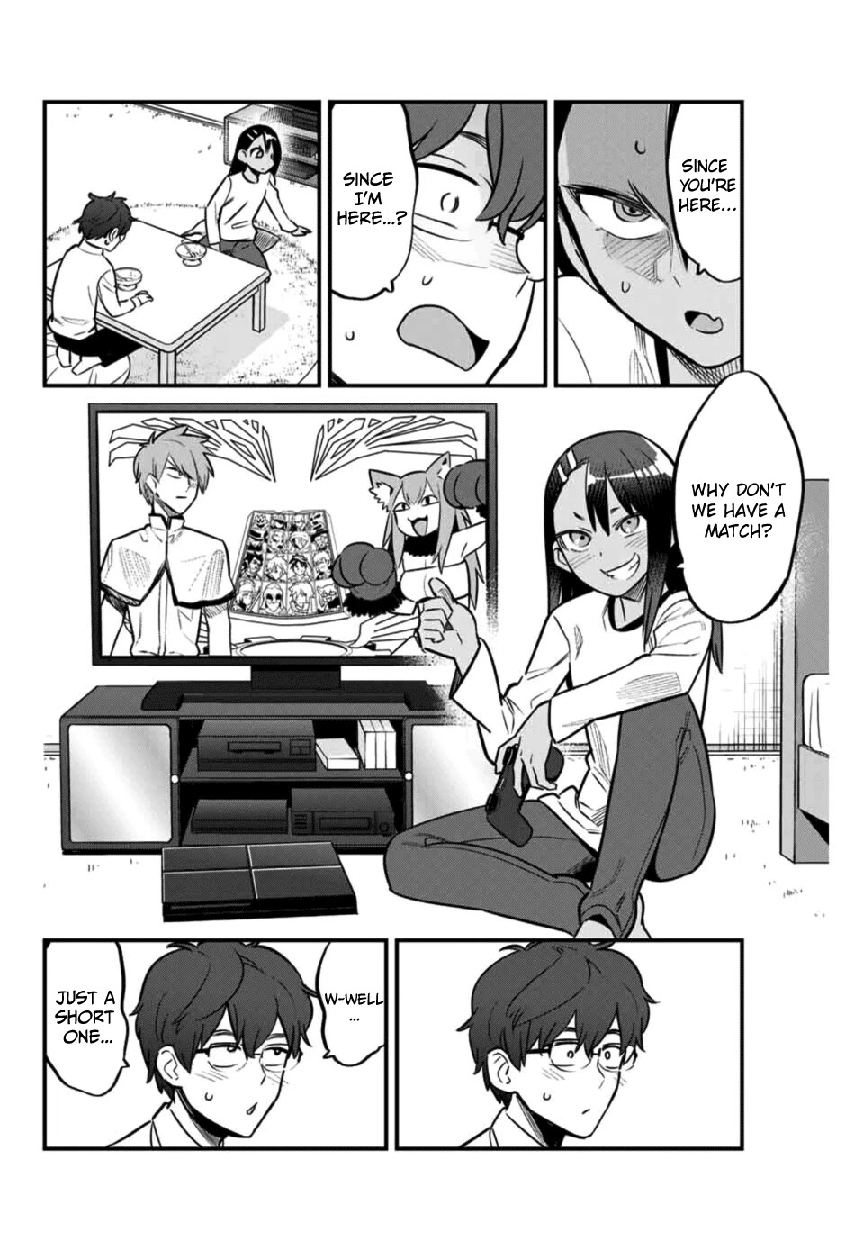 Please don't bully me, Nagatoro Chapter 61 page 4 - Chapter 61: Senpai... what did you talk about with my sister...?