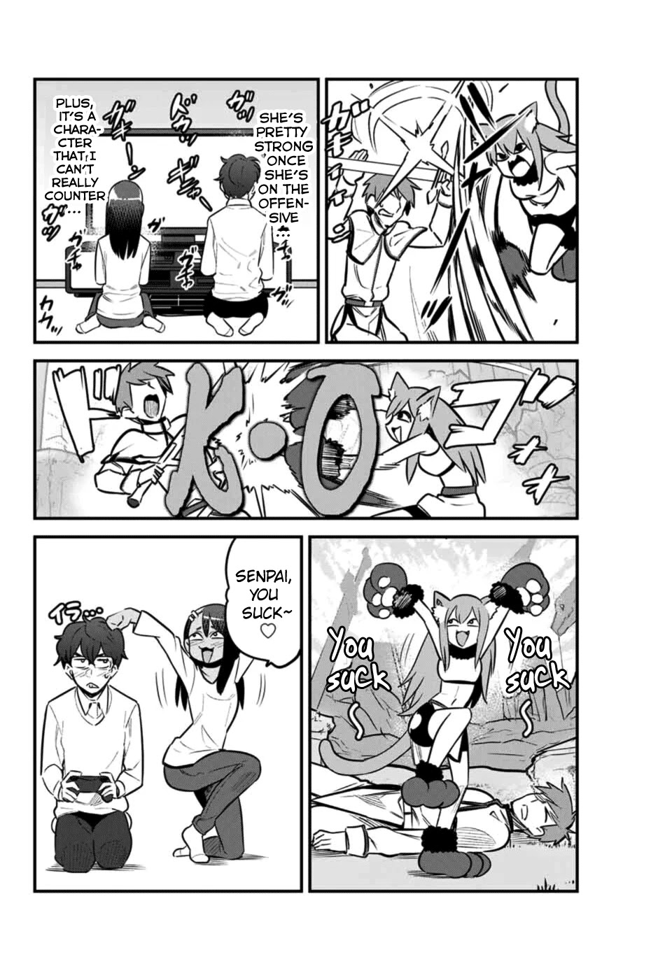 Please don't bully me, Nagatoro Chapter 61 page 8 - Chapter 61: Senpai... what did you talk about with my sister...?